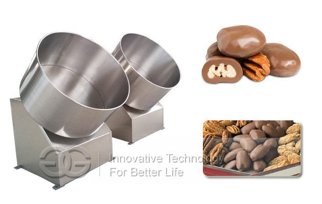Chocolate Coated Pecan Making Machine|Pecan Coating Machine With Factory Price