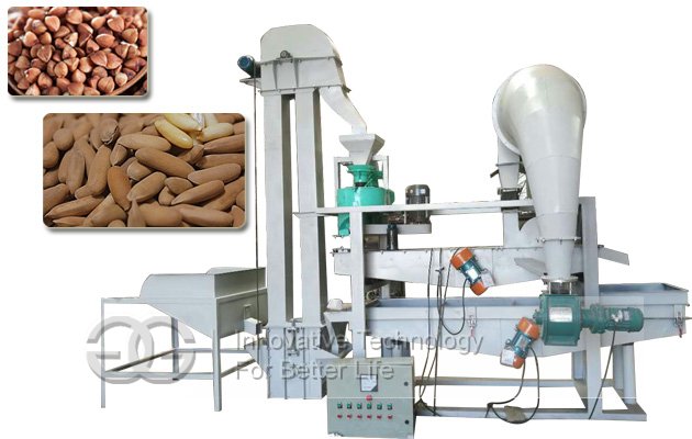 Pine Nut Hulling Production Line|Moringa Seed Huller Machine For Sale