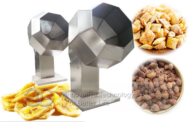Coated Peanut Seasoning Machine|Seasoning Mixer Machine|Chips Snack Seasoning Machine