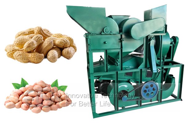 Groundnut Cleaning And Shelling Machine