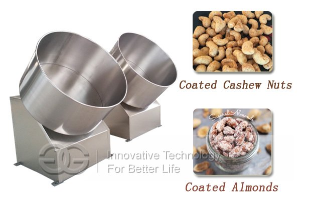 Cashew Nut Sugar Coating Machine