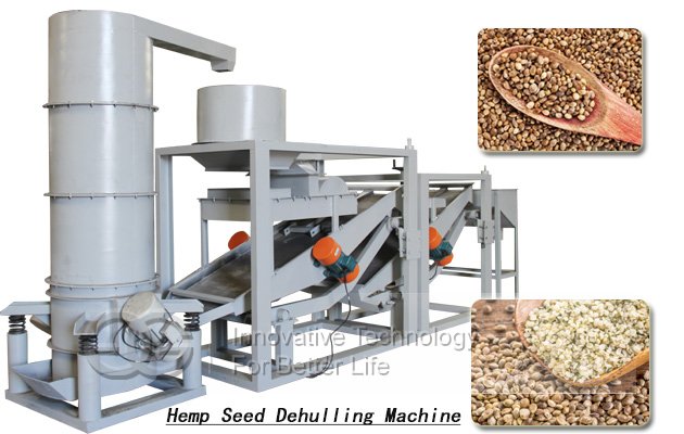 Hemp Seeds Shelling and Separate Machine|Hemp Seeds Dehulling Machine