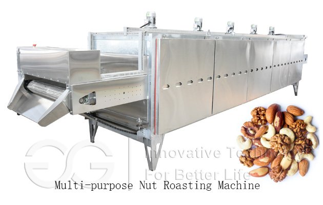 Continuous Nut Roasting Machine