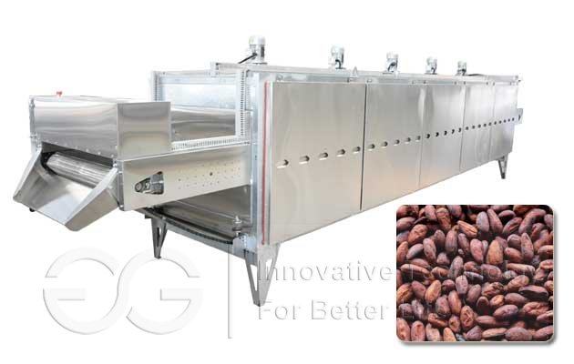 Factory Price Cocoa Bean Roasting Machine 100-2000KG/H