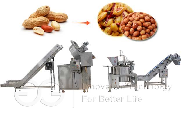 Peanut Frying Seasoning Processing Line