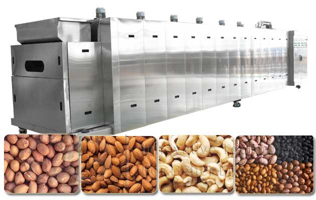 Almond Roasting Cooling Machine