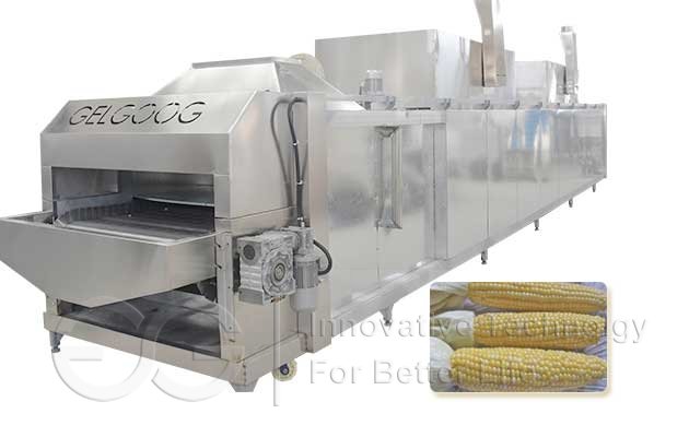 Commercial Corn Roasting Cooling Processing Machine