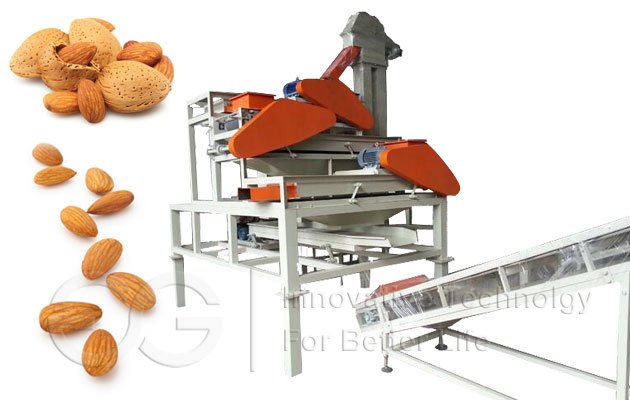 Three Stage Almond Shelling Machine|Almond Cracker