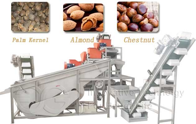 Three Stage Almond Shelling Machine